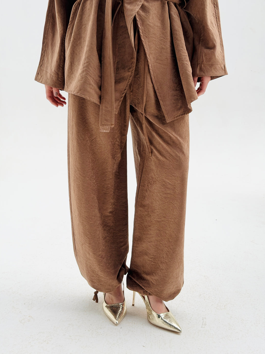 Dalida cross set - Camel