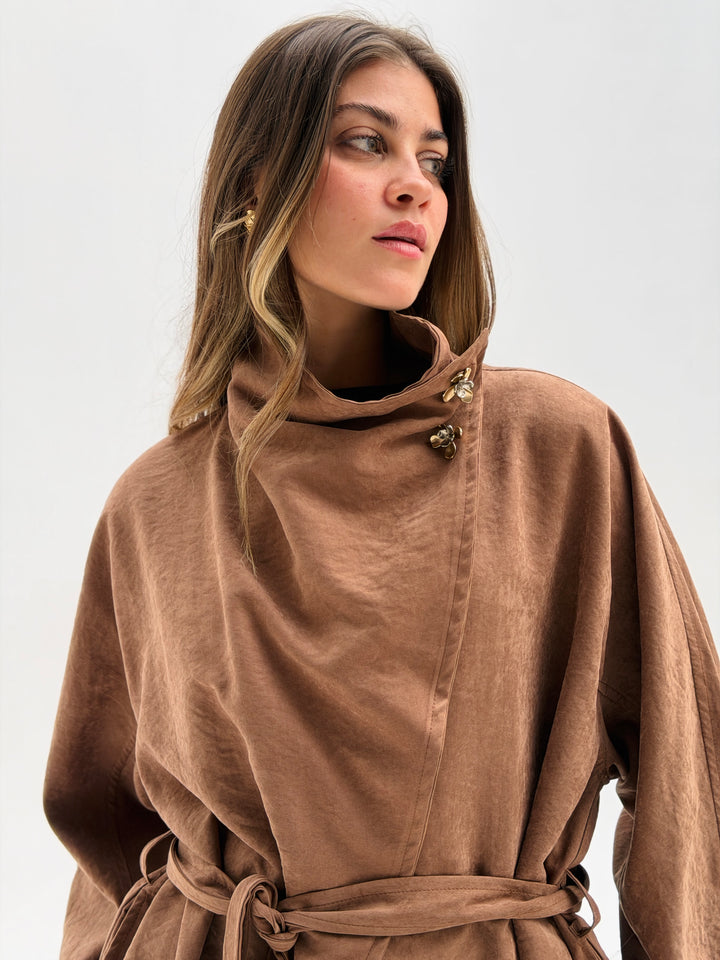 Dalida cross set - Camel