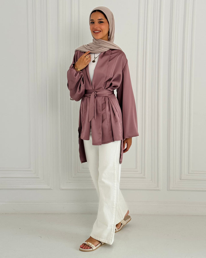 Shall satin shirt - Chasmire