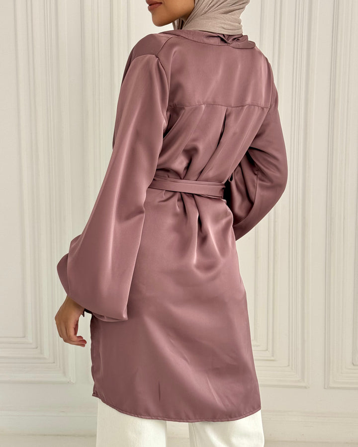 Shall satin shirt - Chasmire