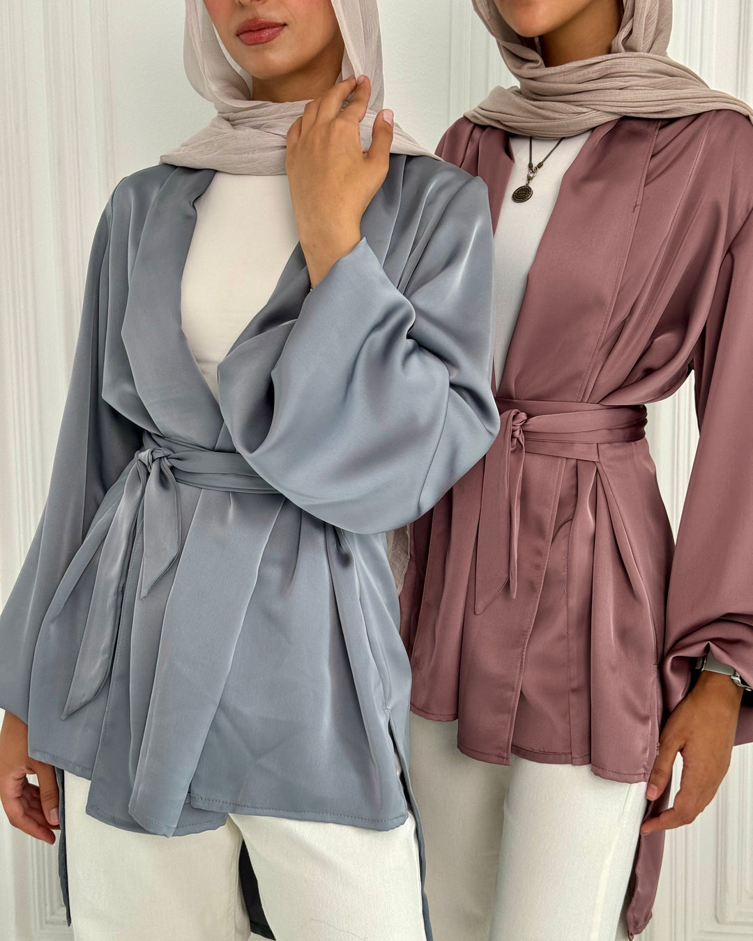 Shall satin shirt - Chasmire