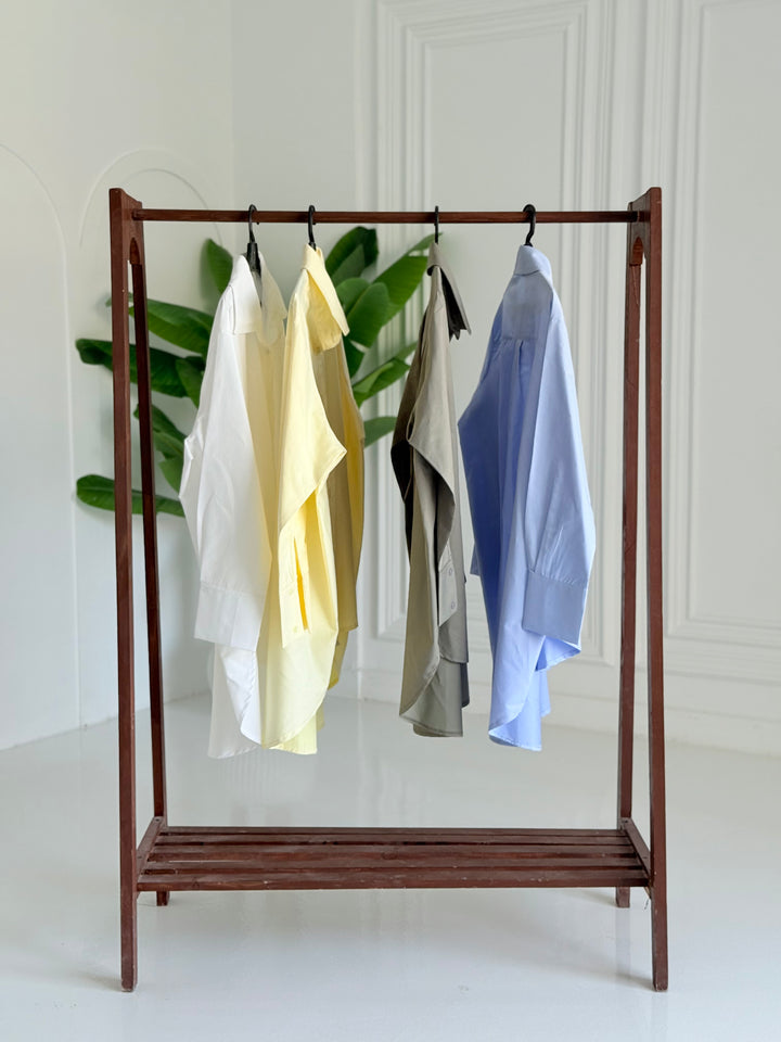 Oversized Basic shirt- olive