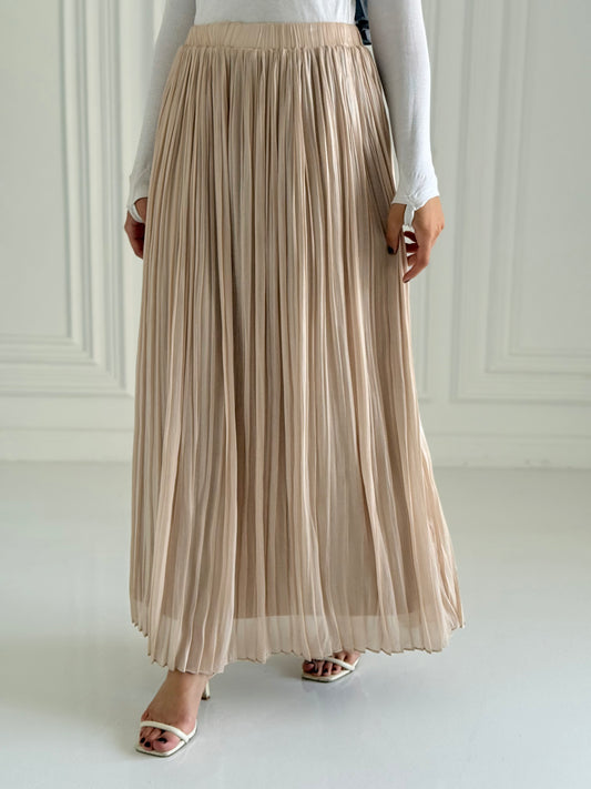 Dark baige Chiffon skirt