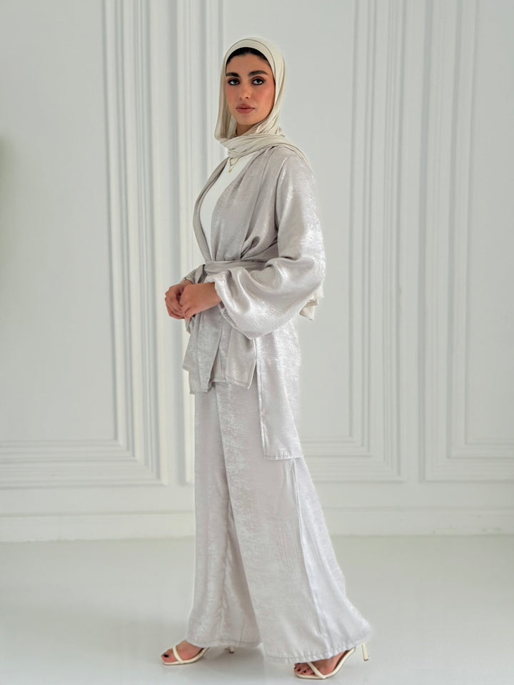 Shimmer Set- Pearl gray