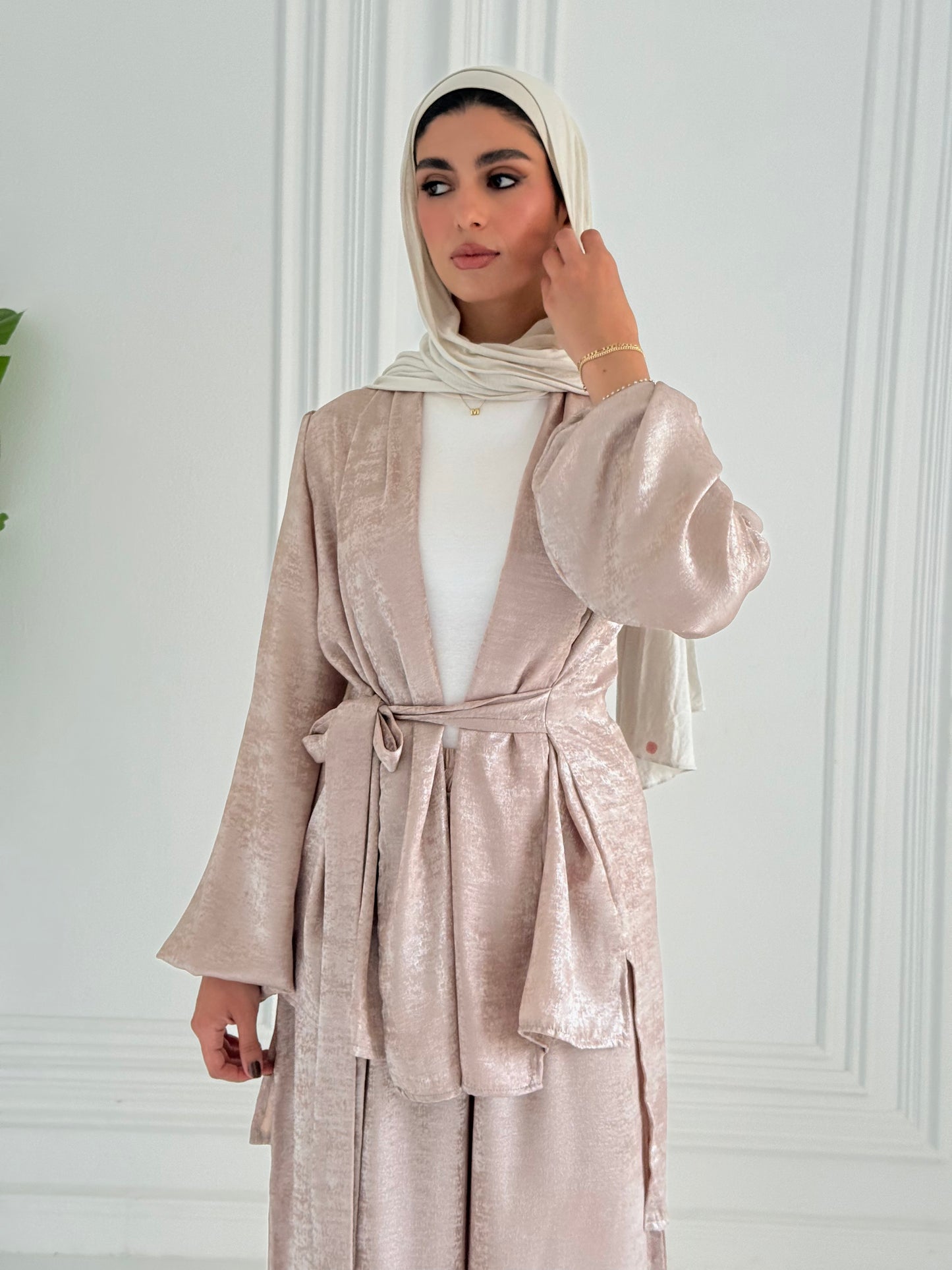 Shimmer Set- Beige
