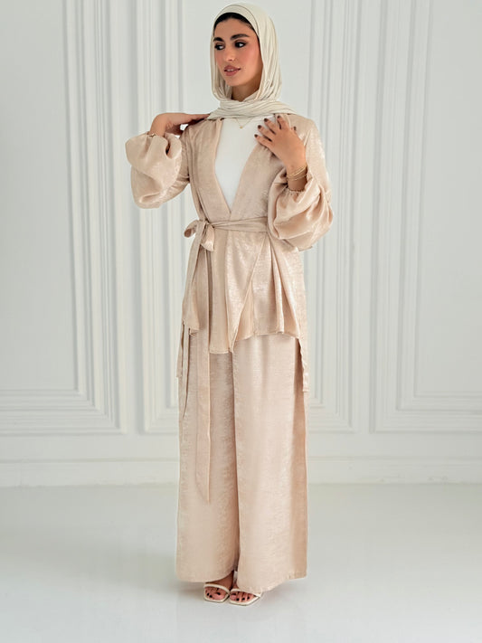 Shimmer Set- Light Beige