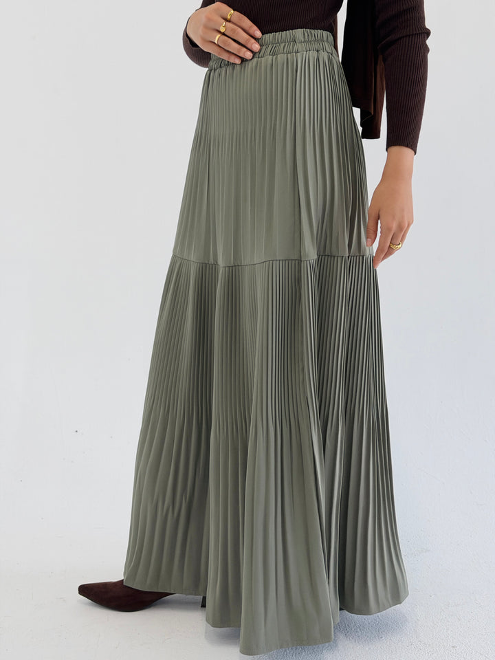 pillise skirt - matcha