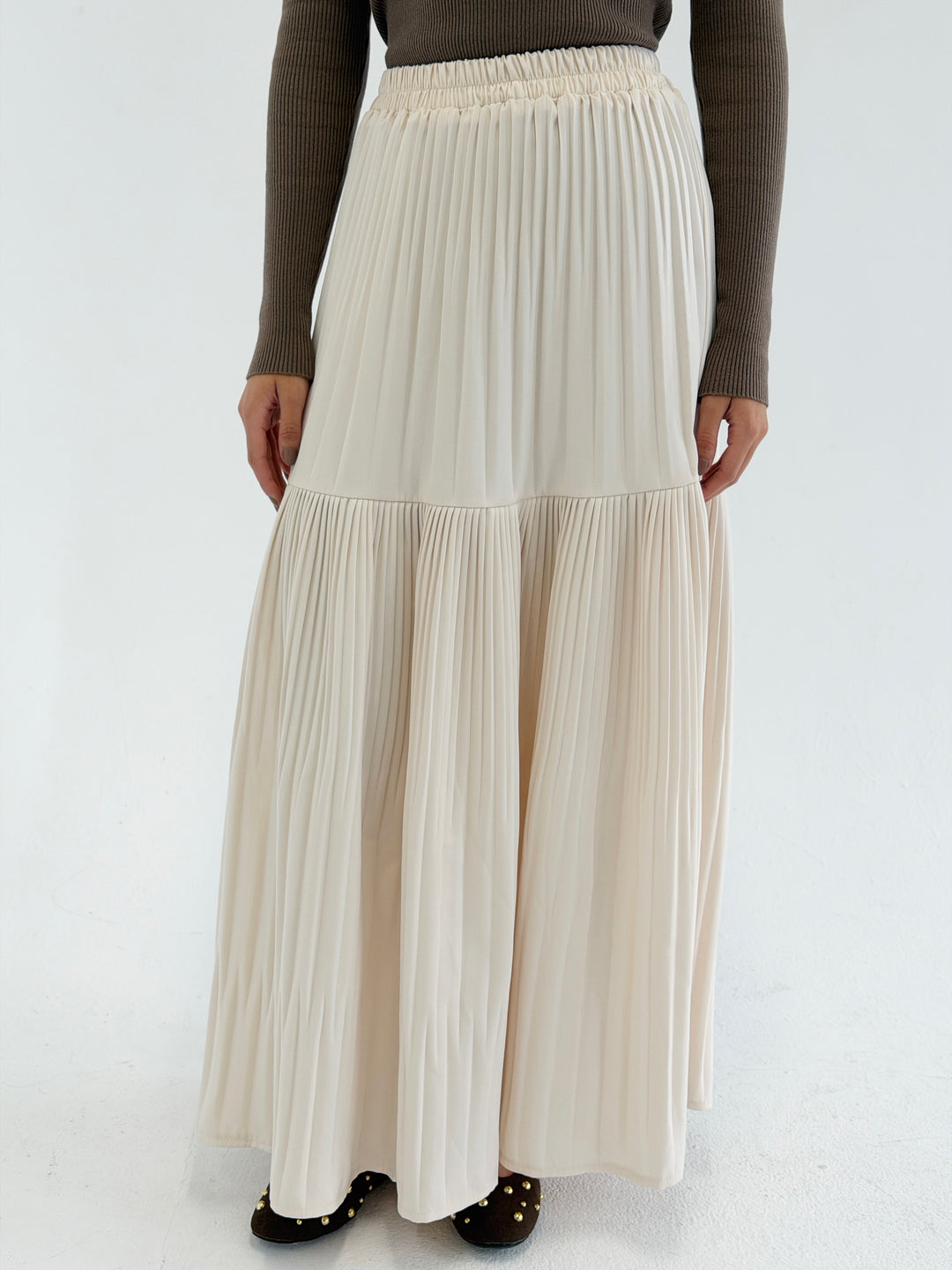 pillise skirt -off white
