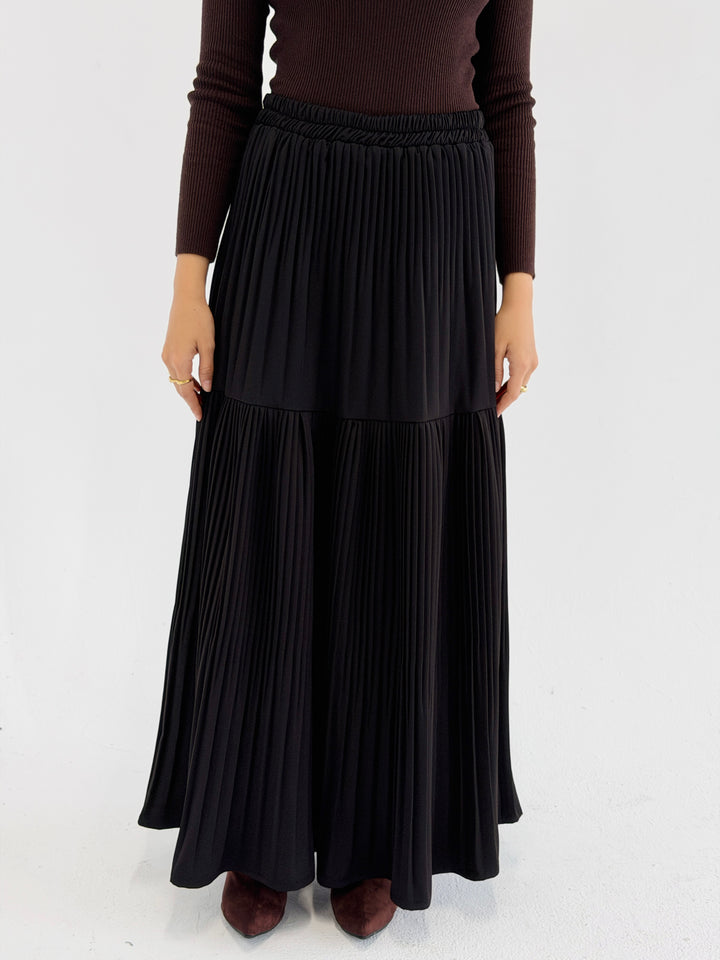 pillise skirt -black