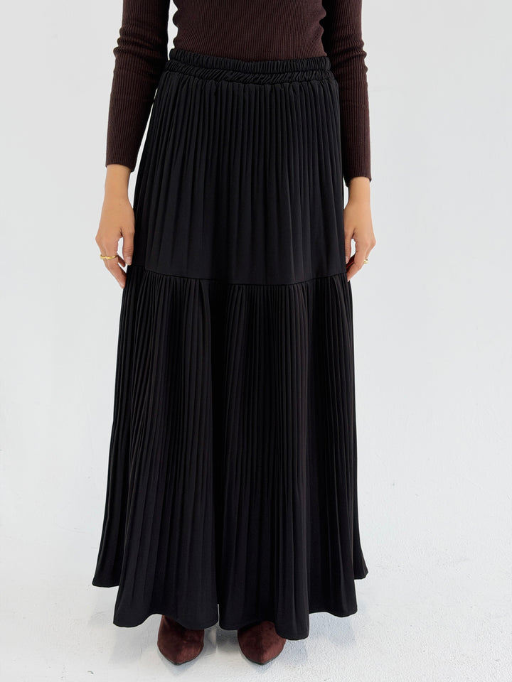 pillise skirt -black
