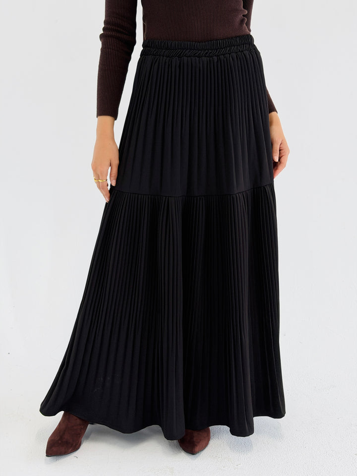 pillise skirt -black