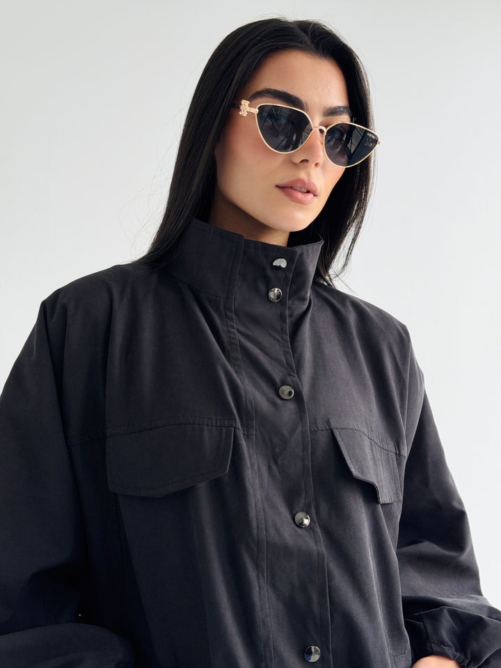 Sandwash Jacket- Black