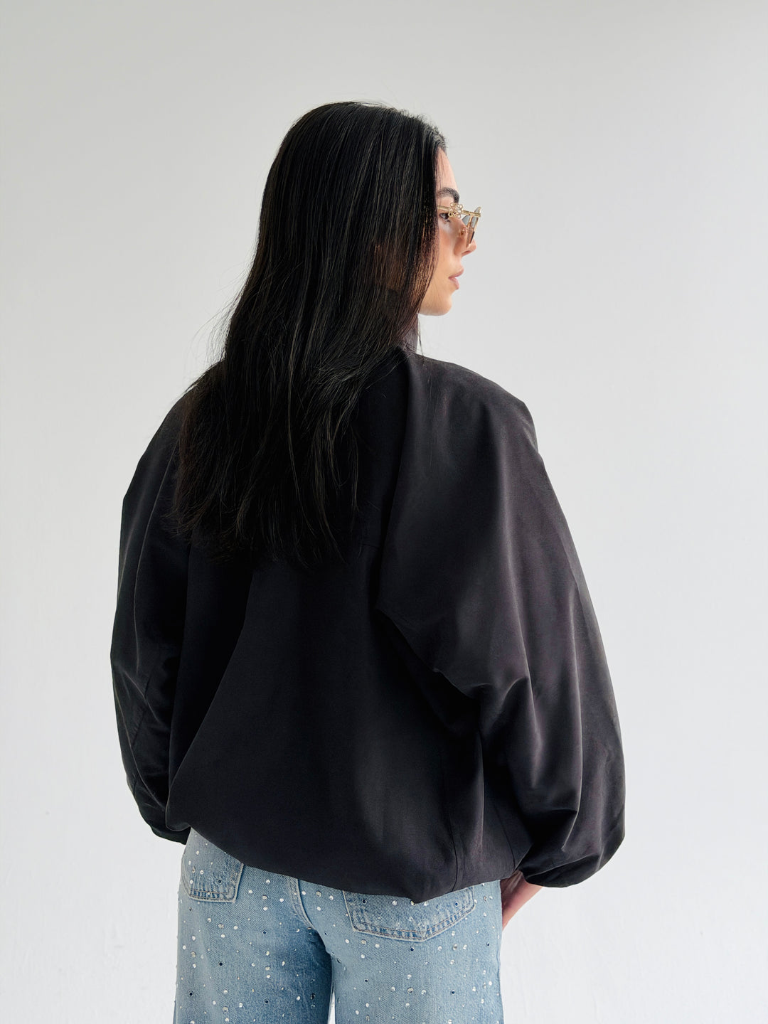 Sandwash Jacket- Black