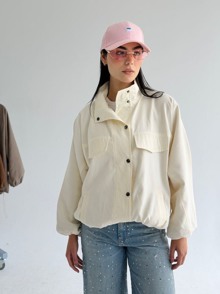 Sandwash Jacket- offwhite
