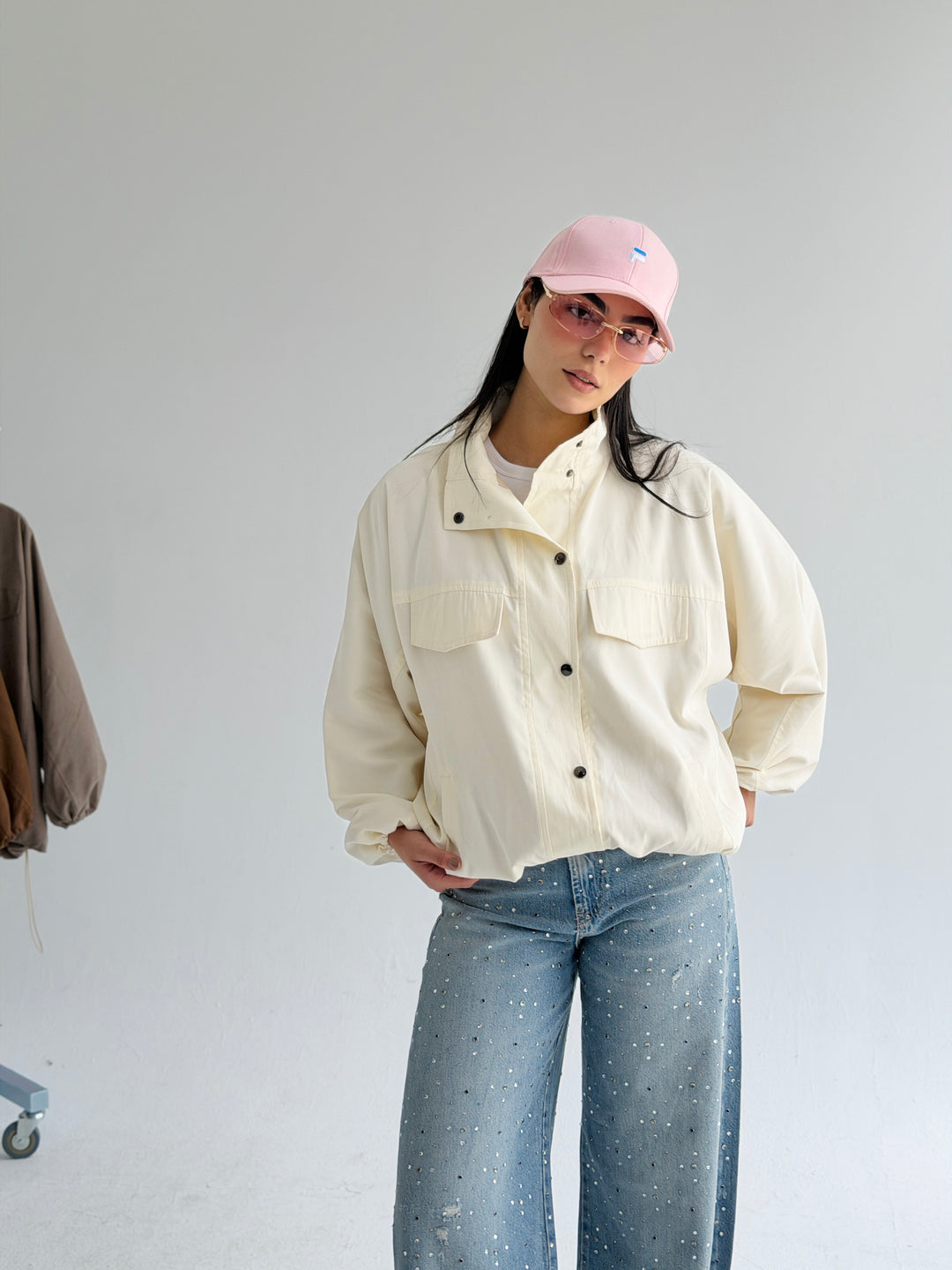 Sandwash Jacket- offwhite