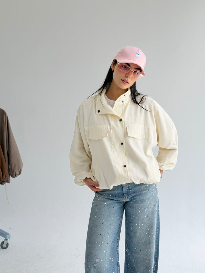 Sandwash Jacket- offwhite