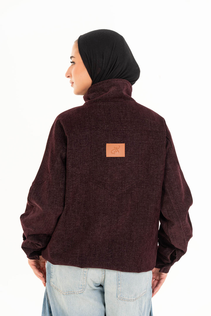 Alma Jacket - Burgundy