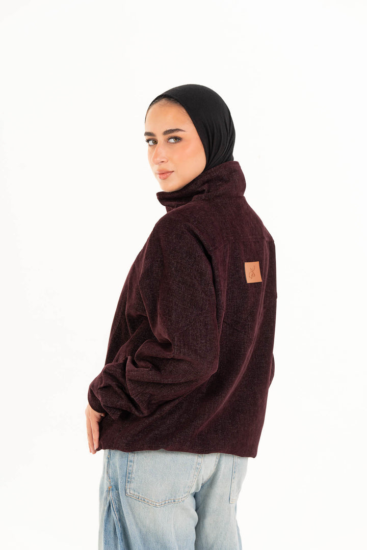 Alma Jacket - Burgundy
