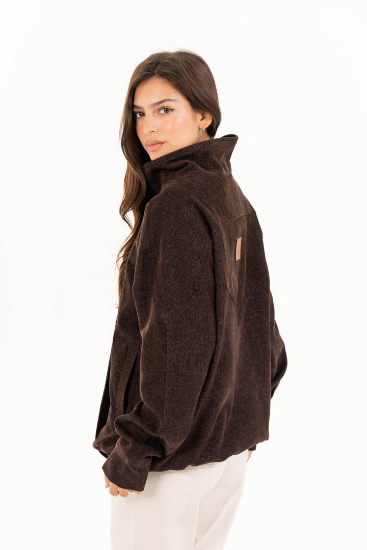Alma Jacket - Dark Brown