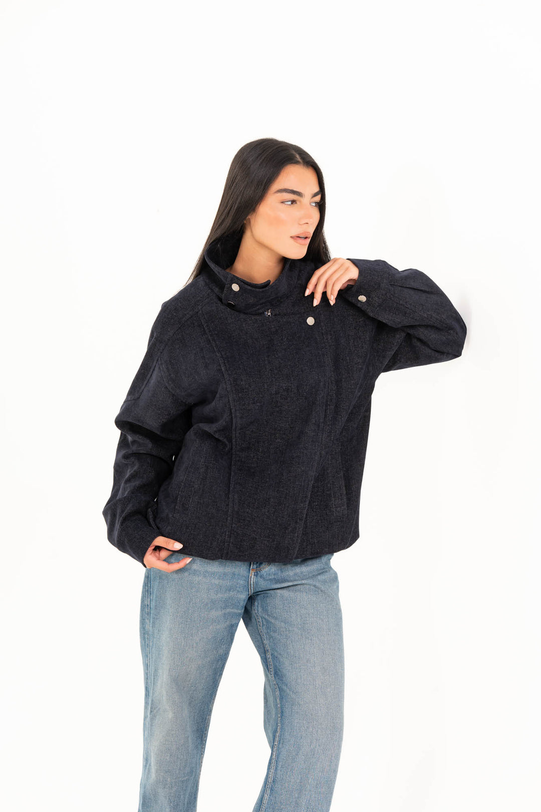 Alma Jacket - Navy