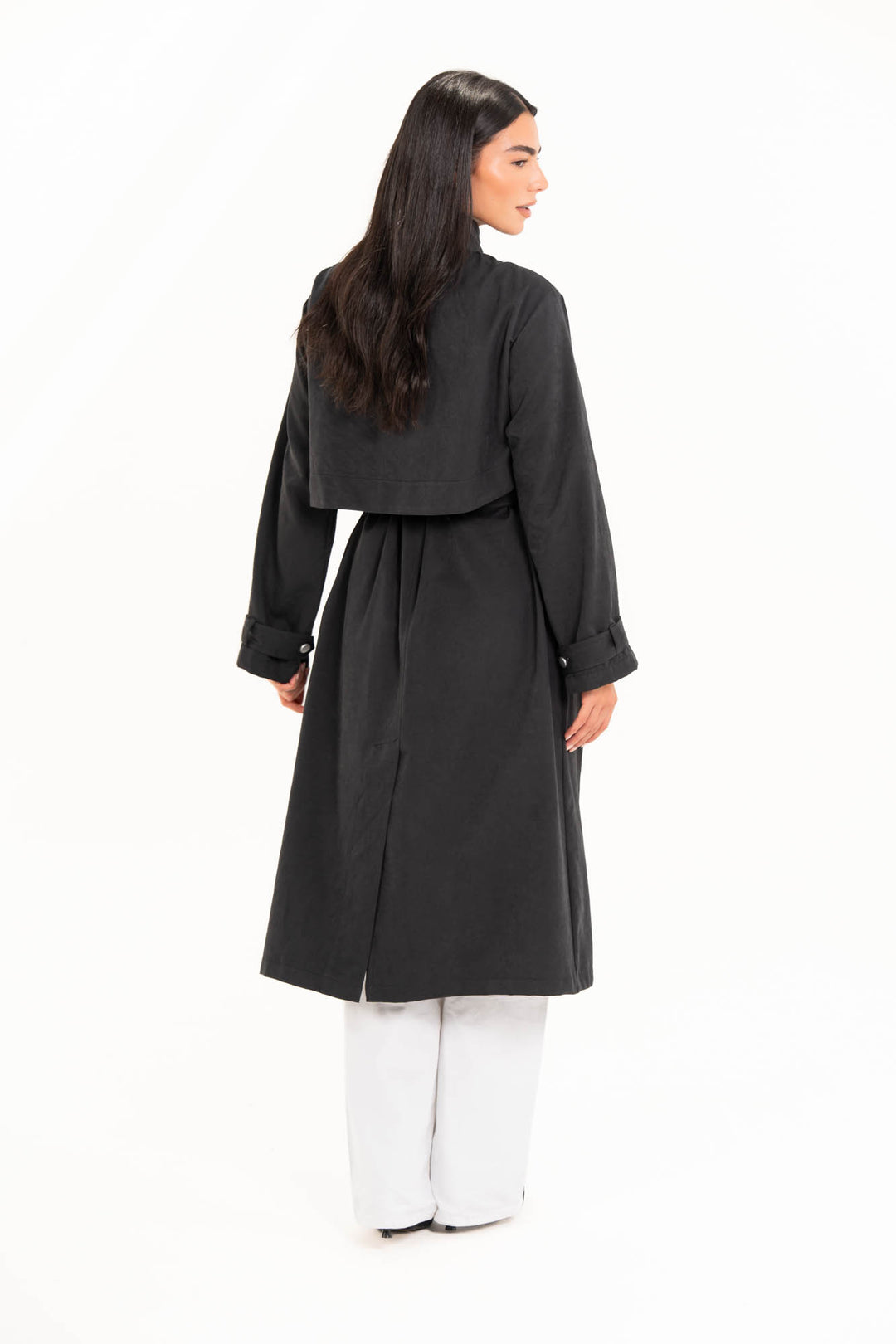 Aria Trench Coat - Black