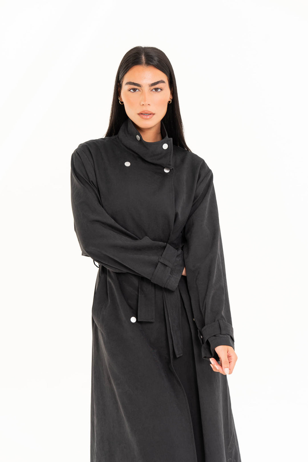 Aria Trench Coat - Black