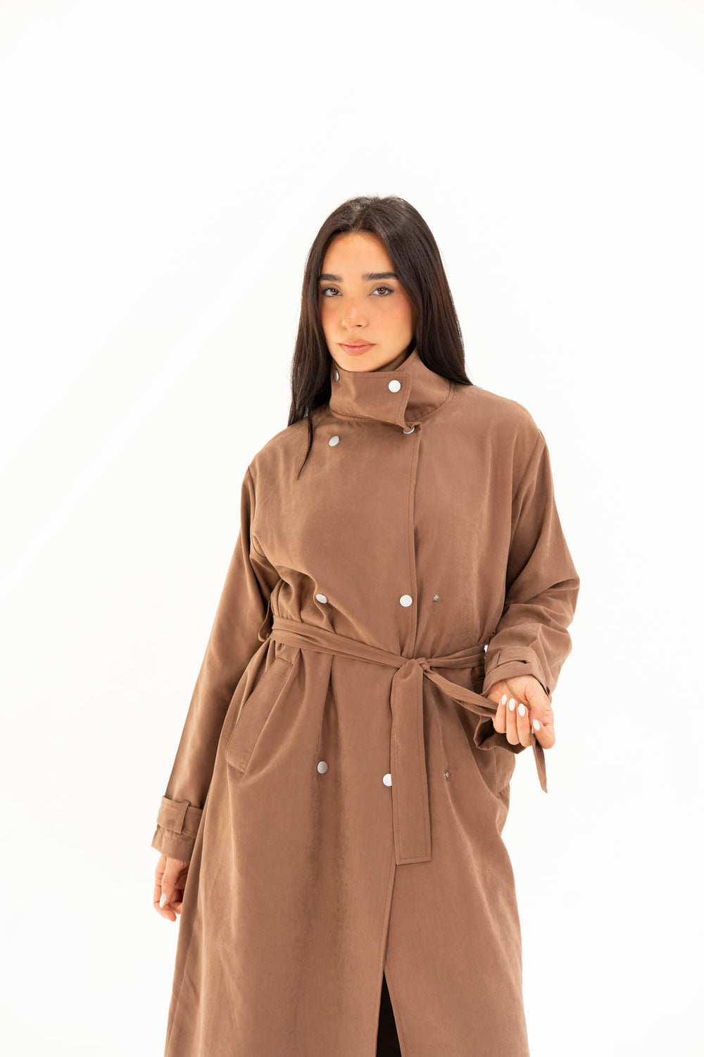 Aria Trench Coat - Camel