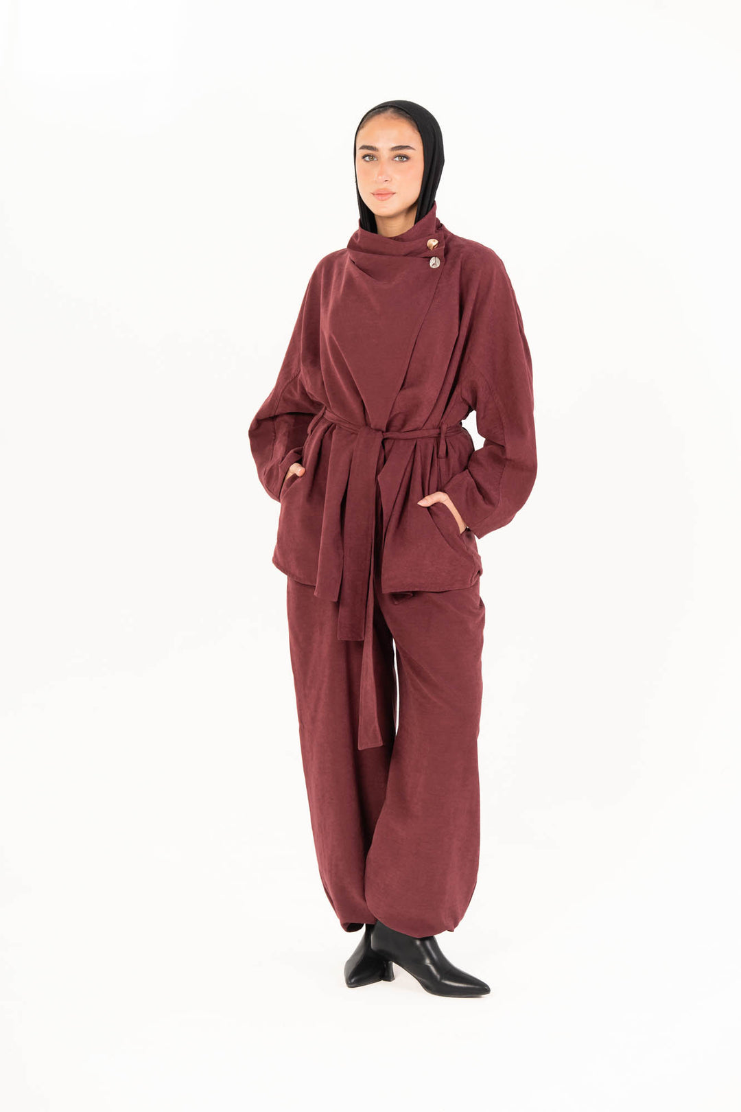 Dalida Set - Burgundy
