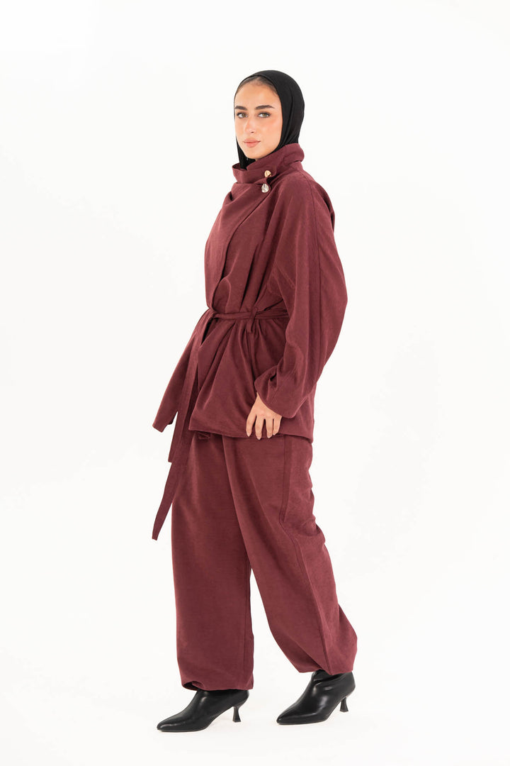 Dalida Set - Burgundy