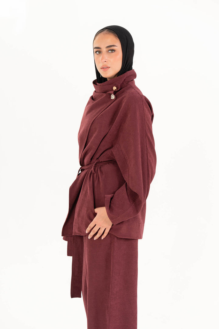 Dalida Set - Burgundy