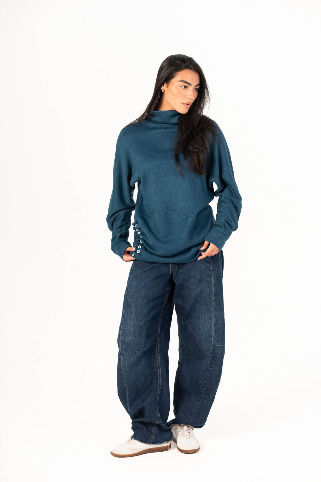 Drape Top - Teal