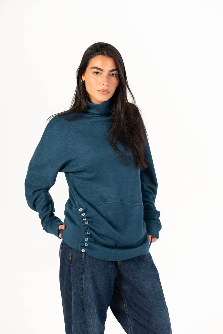 Drape Top - Teal