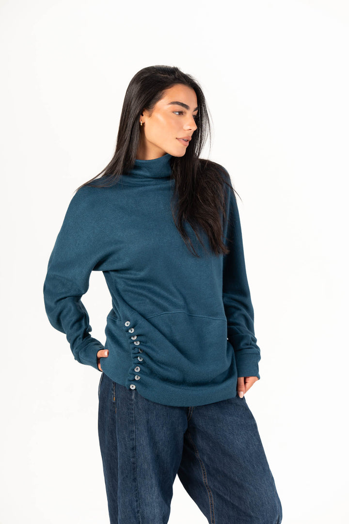 Drape Top - Teal
