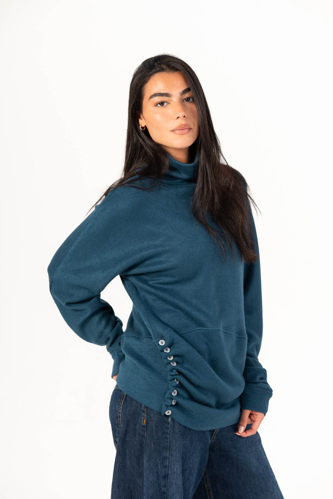 Drape Top - Teal