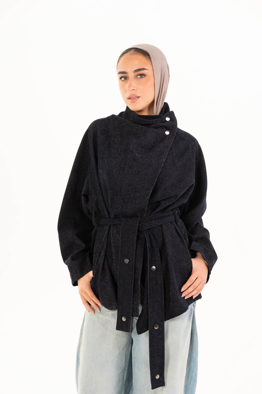 Elara Jacket - Navy