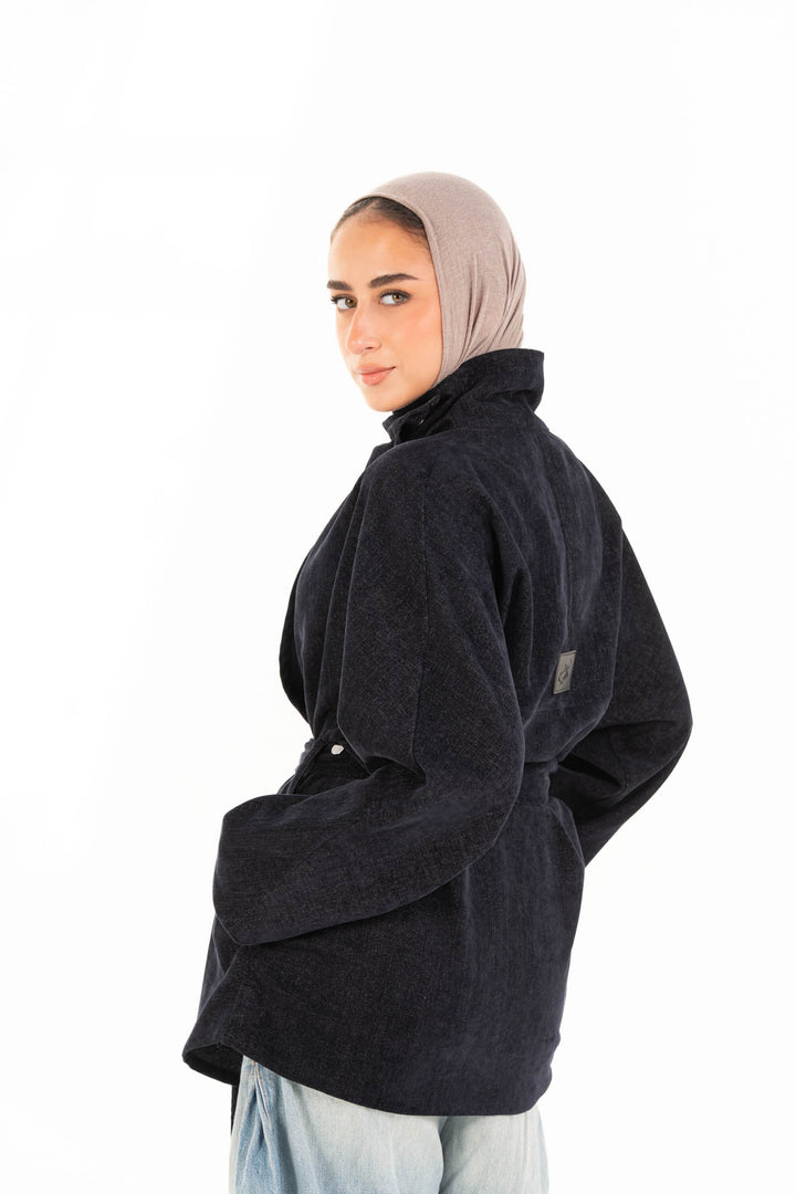 Elara Jacket - Navy