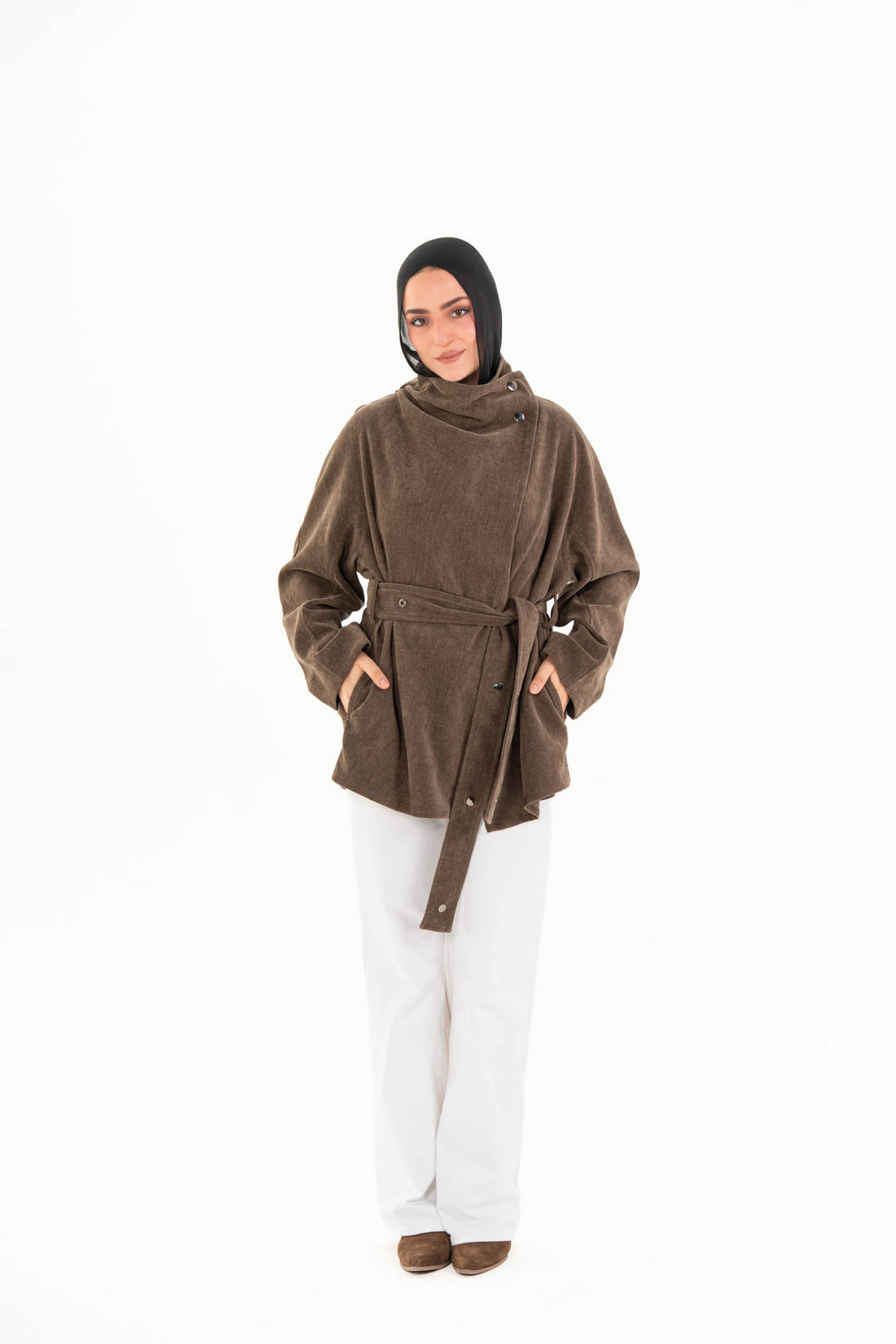 Elara Jacket - Taupe