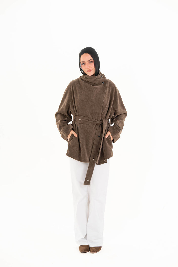 Elara Jacket - Taupe