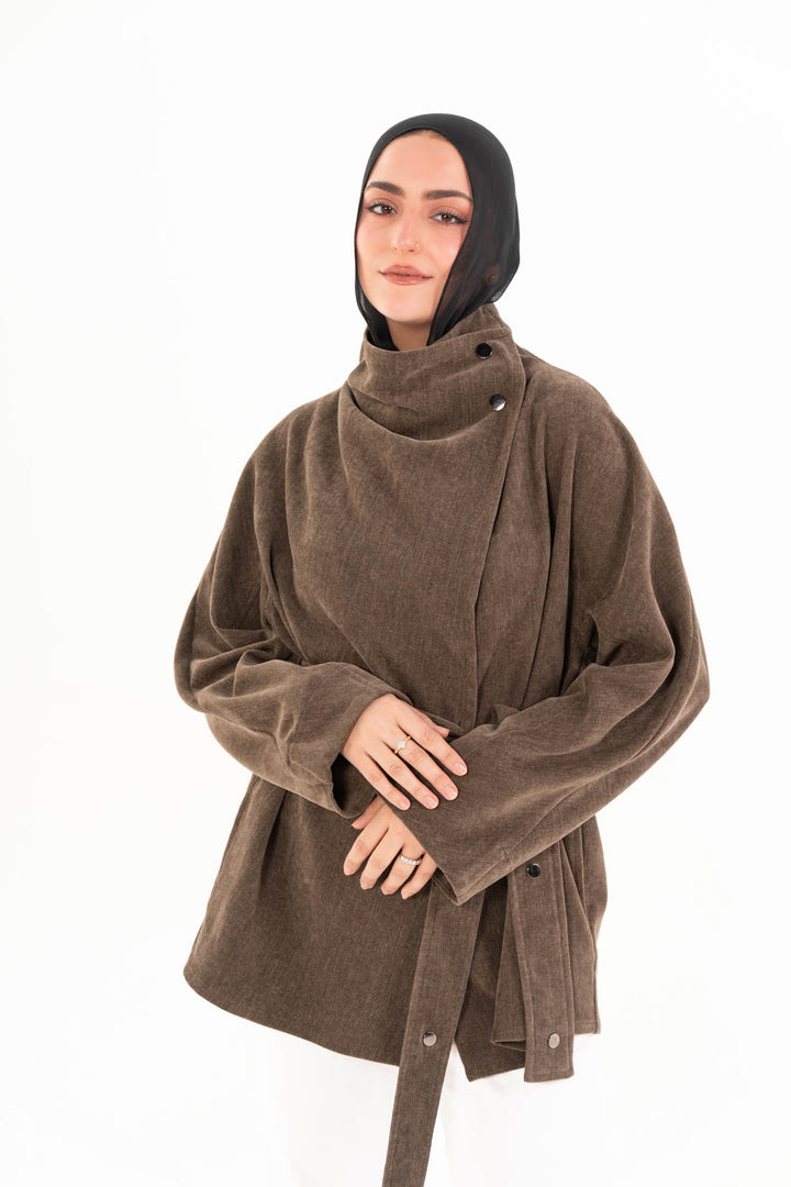 Elara Jacket - Taupe