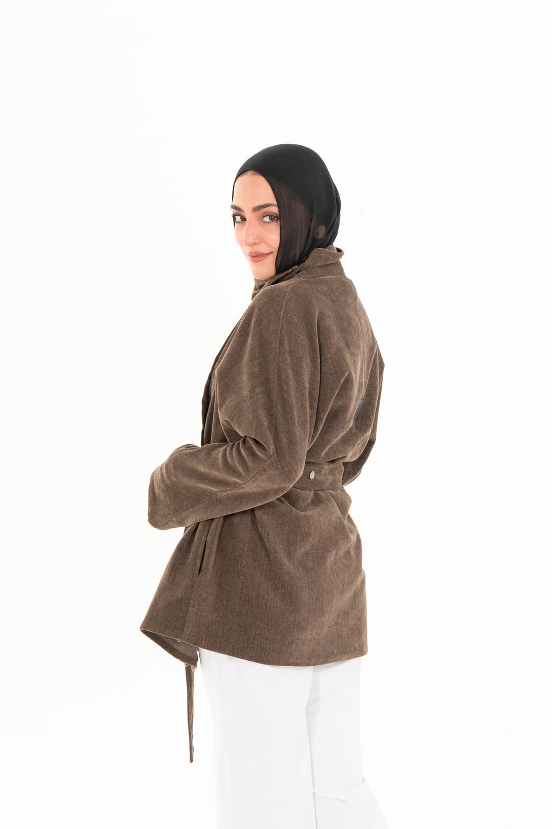 Elara Jacket - Taupe