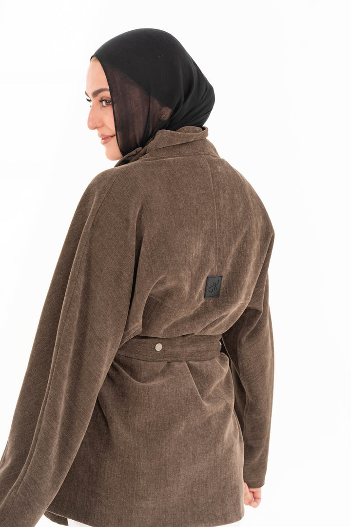 Elara Jacket - Taupe