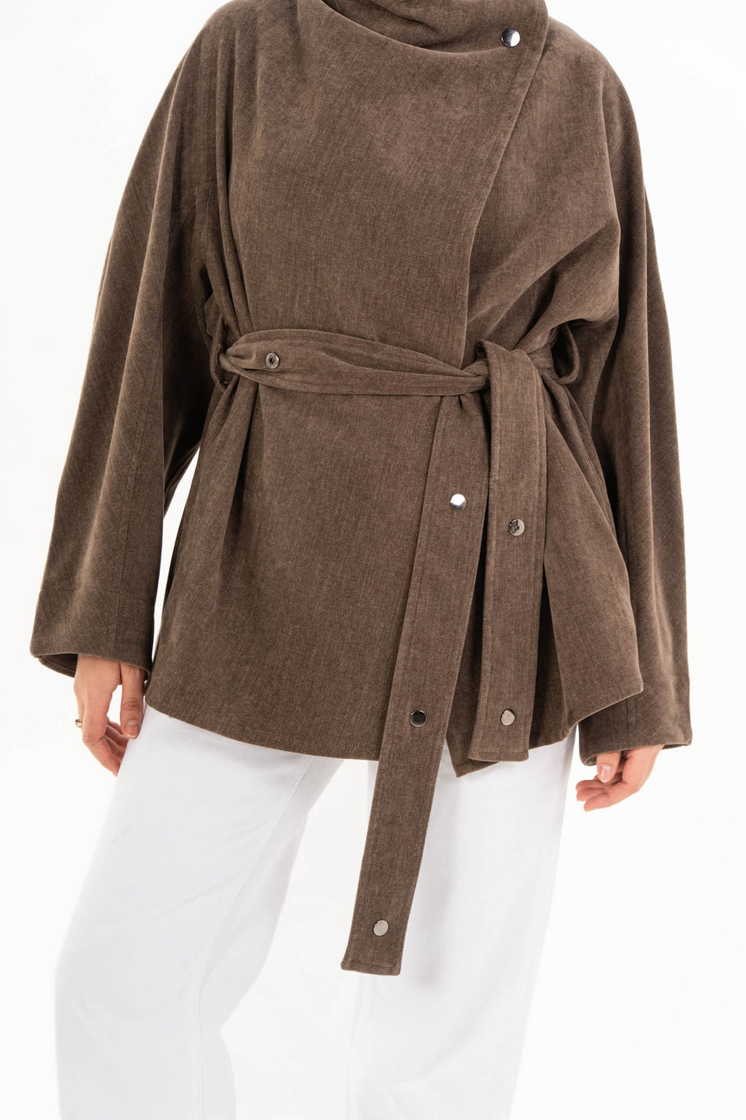 Elara Jacket - Taupe