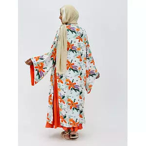 Double selves kimono orange