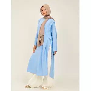 shirt dress baby blue