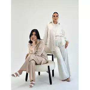 Glittery multiuse shirt white