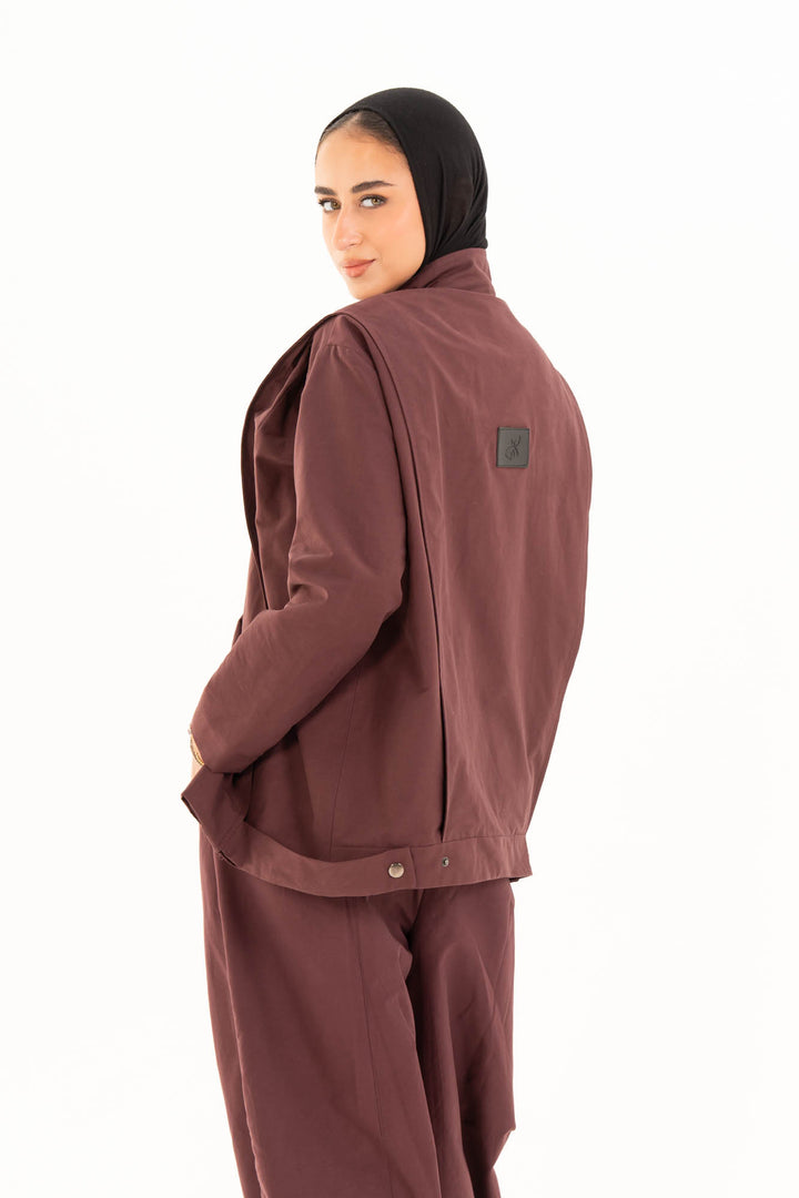 Lyra Jacket - Burgundy