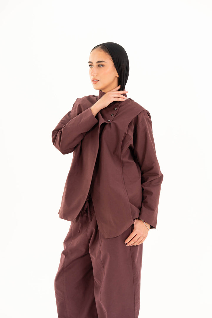 Lyra Jacket - Burgundy
