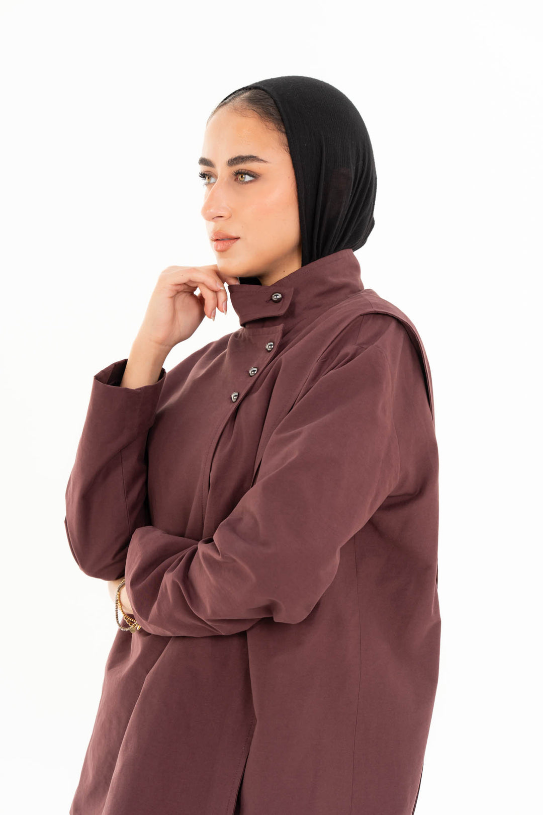 Lyra Jacket - Burgundy