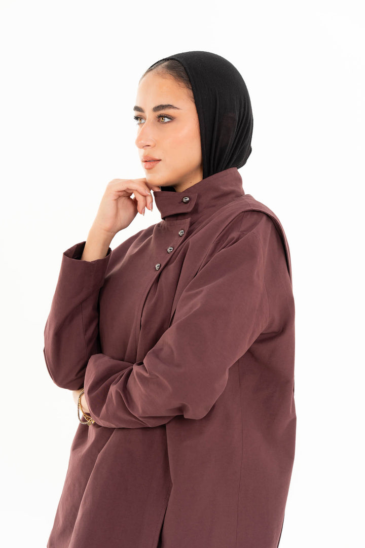 Lyra Jacket - Burgundy