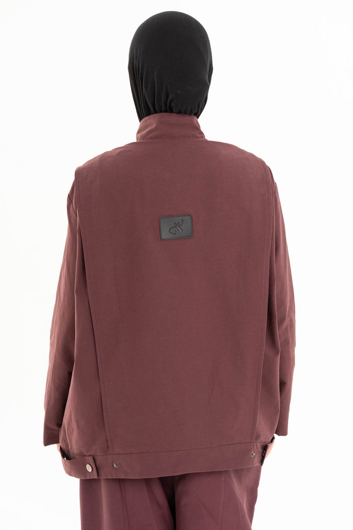 Lyra Jacket - Burgundy
